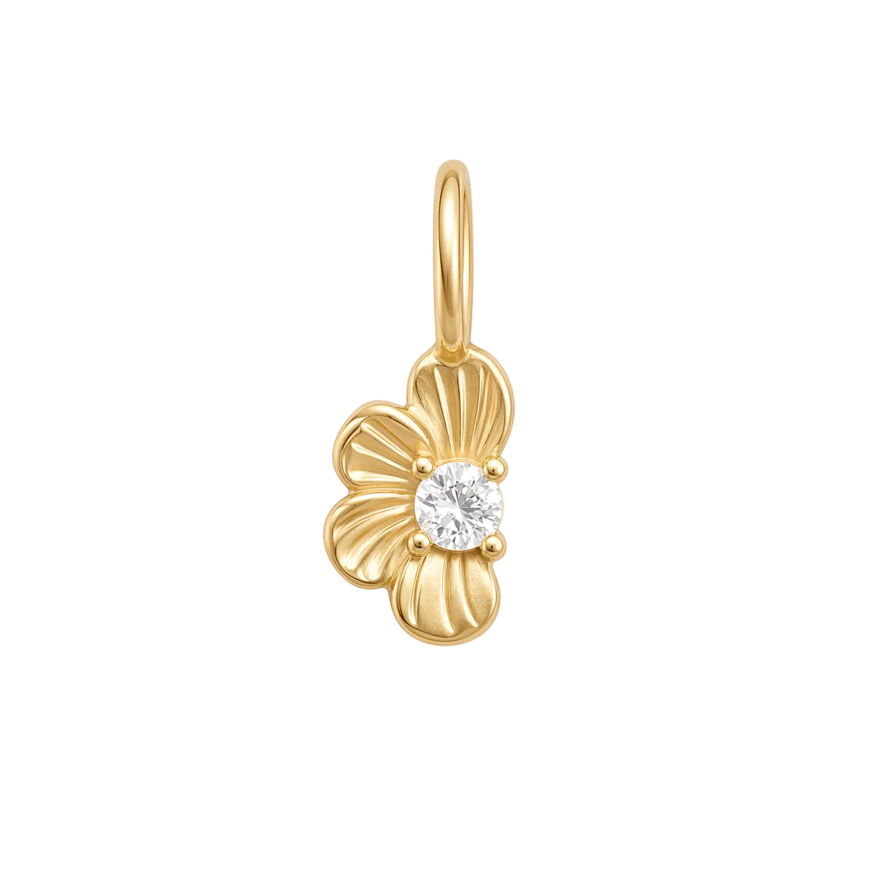 SPARKLE BLÓM charm -GYLLT