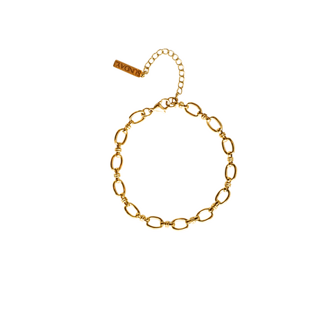CHARM keðja - Charm ARMBAND GYLLT