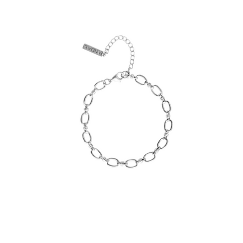 CHARM keðja - Charm ARMBAND SILFRAÐ