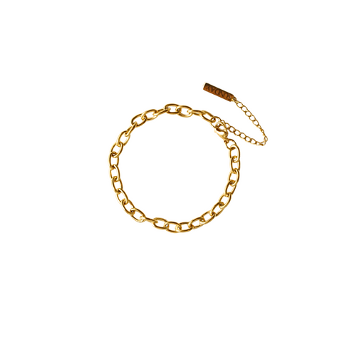 CHARM keðja - Charm ARMBAND GYLLT