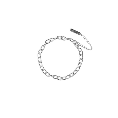 CHARM keðja - Charm ARMBAND SILFRAÐ