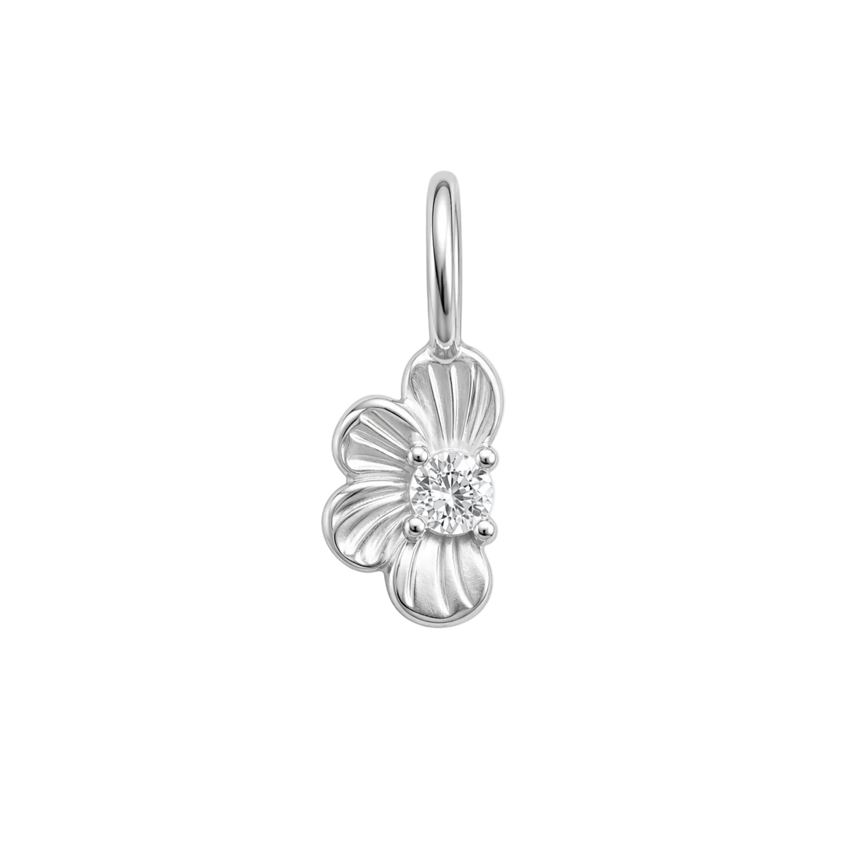 SPARKLE BLÓM charm - SILFRAÐ
