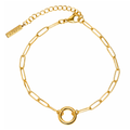 CHARM keðja - Charm ARMBAND GYLLT