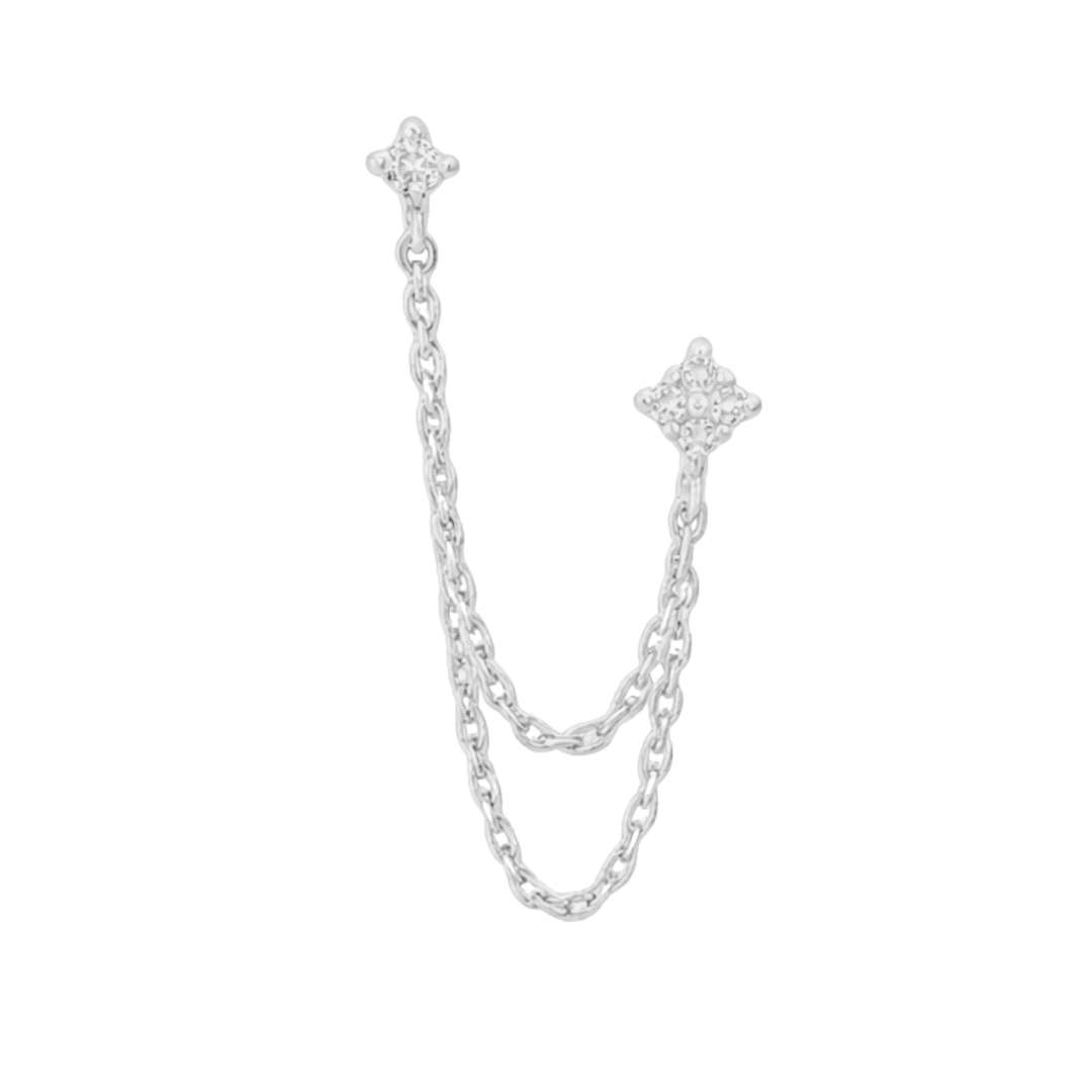 FAIRYTALE eyrnalokkur SILFRAÐ