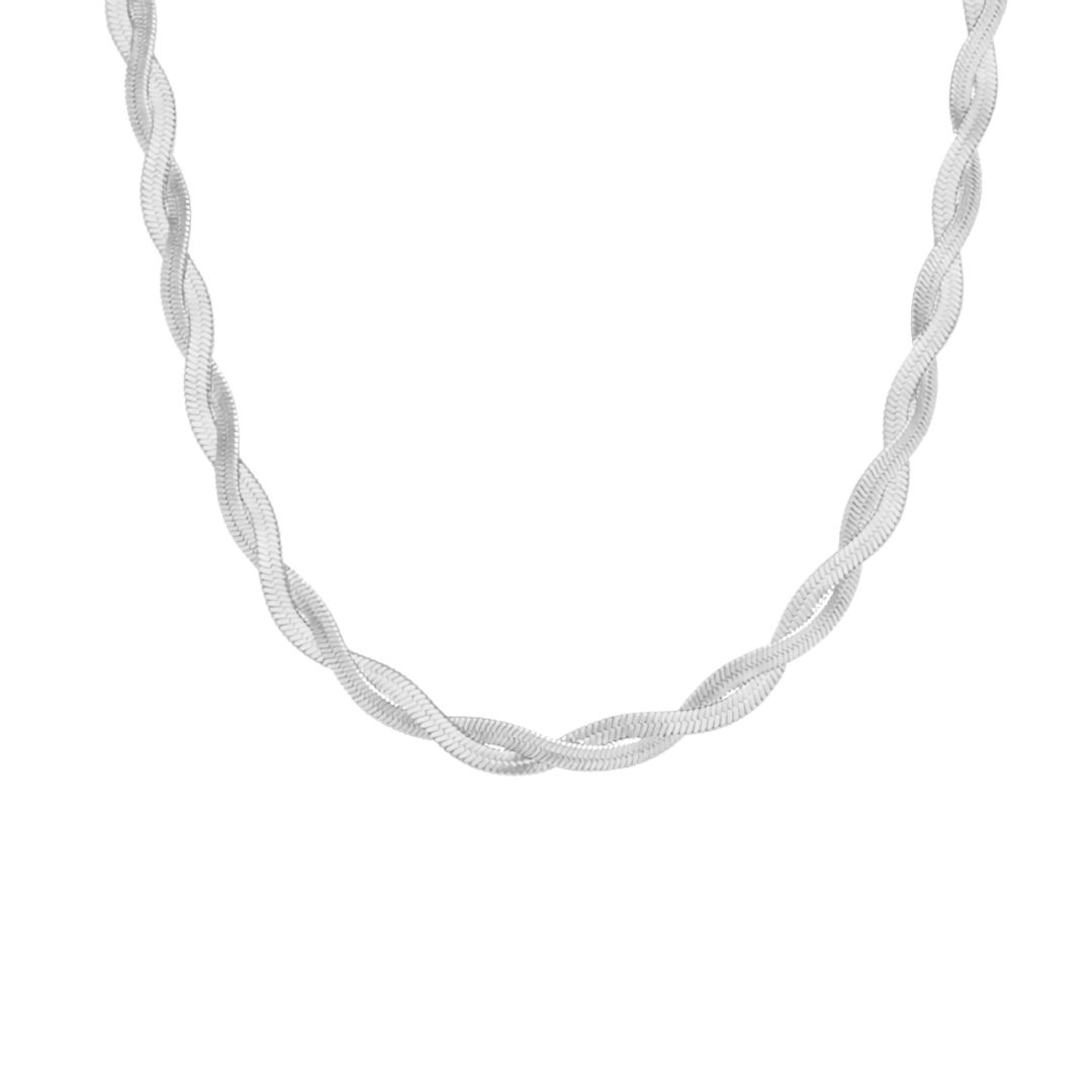 TWIST keðja SILFRAÐ