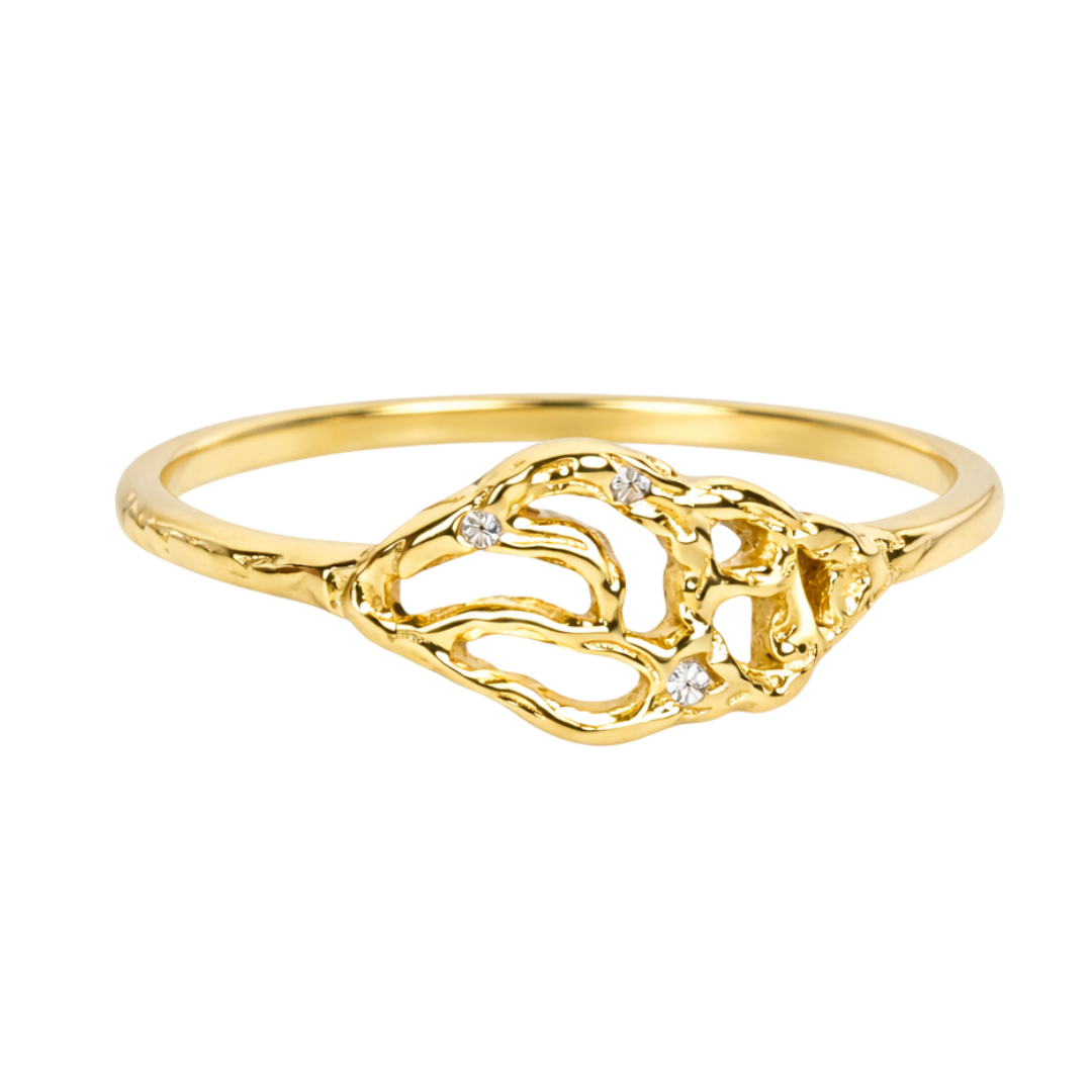 KUÐUNGUR hringur GYLLT