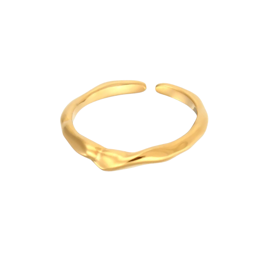 LIQUID GOLD hringur GYLLT
