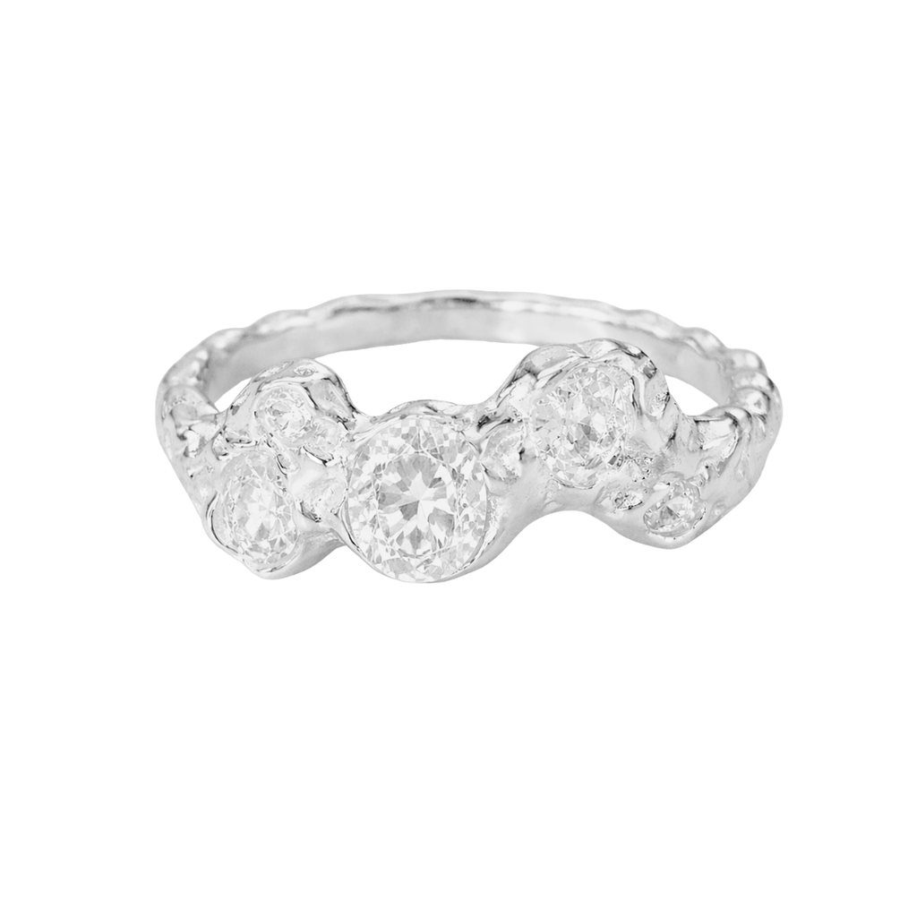 HIDDEN GEM  hringur SILFRAÐ