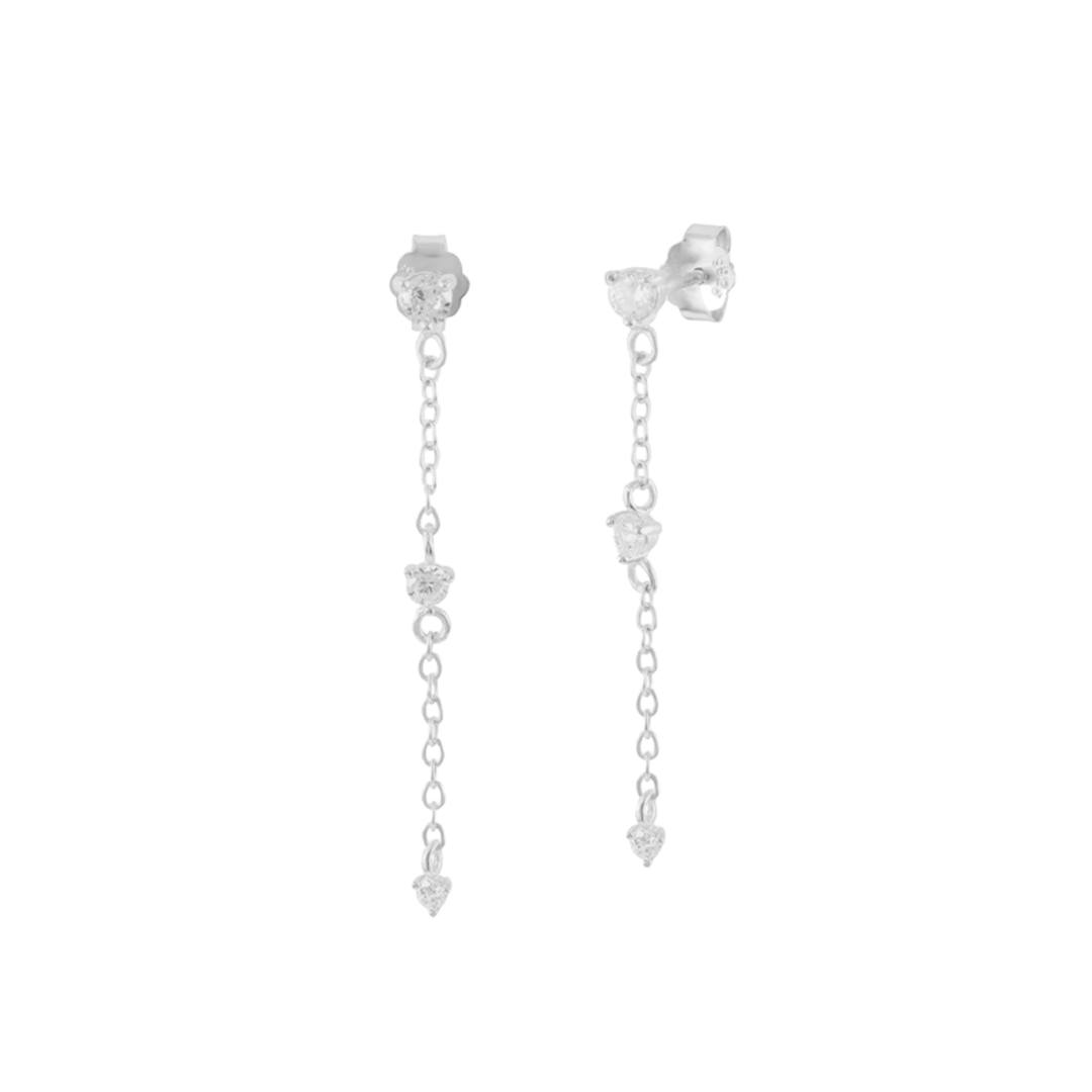 CINDERELLA eyrnalokkar SILFRAÐ