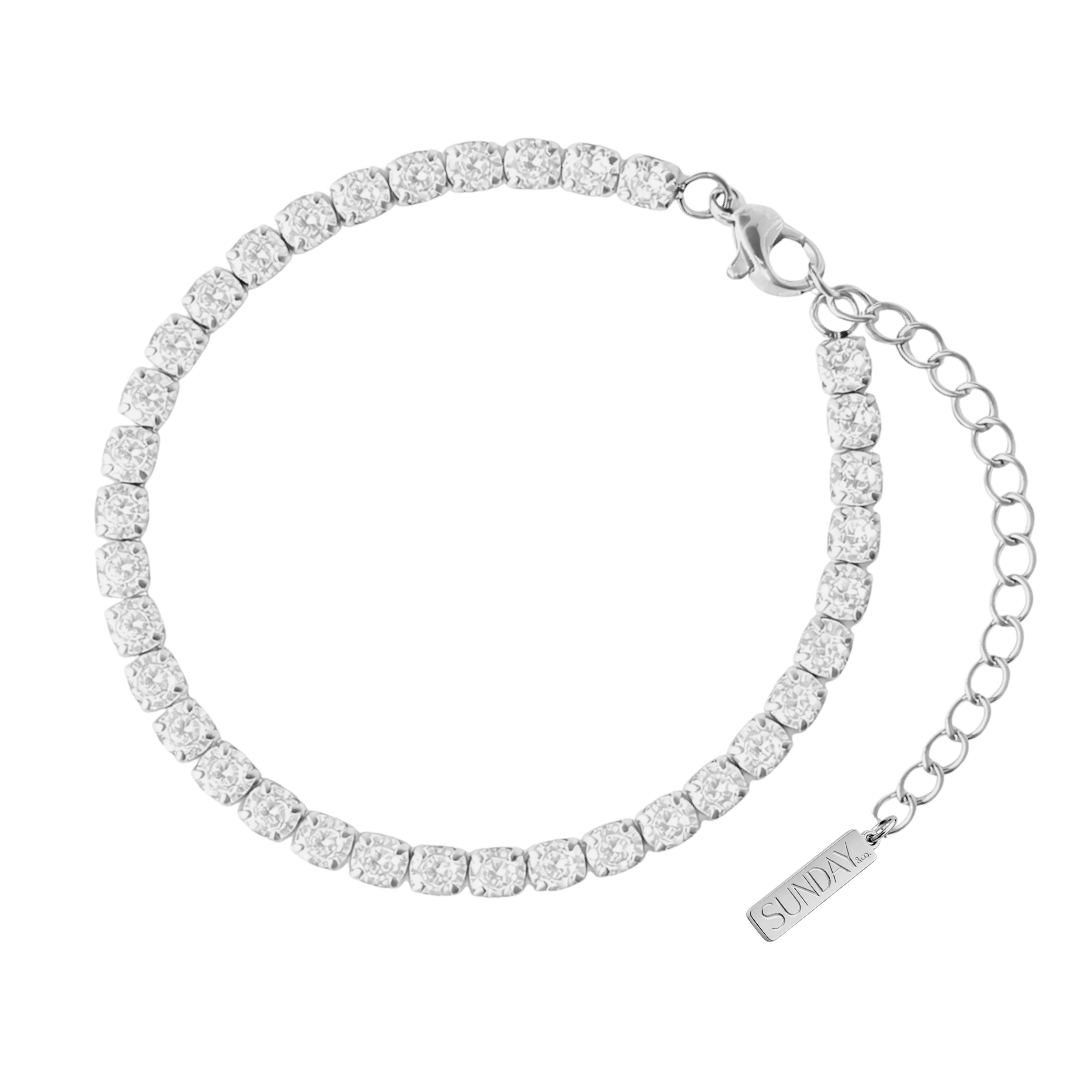 SPARKLE armband - SILFRAÐ