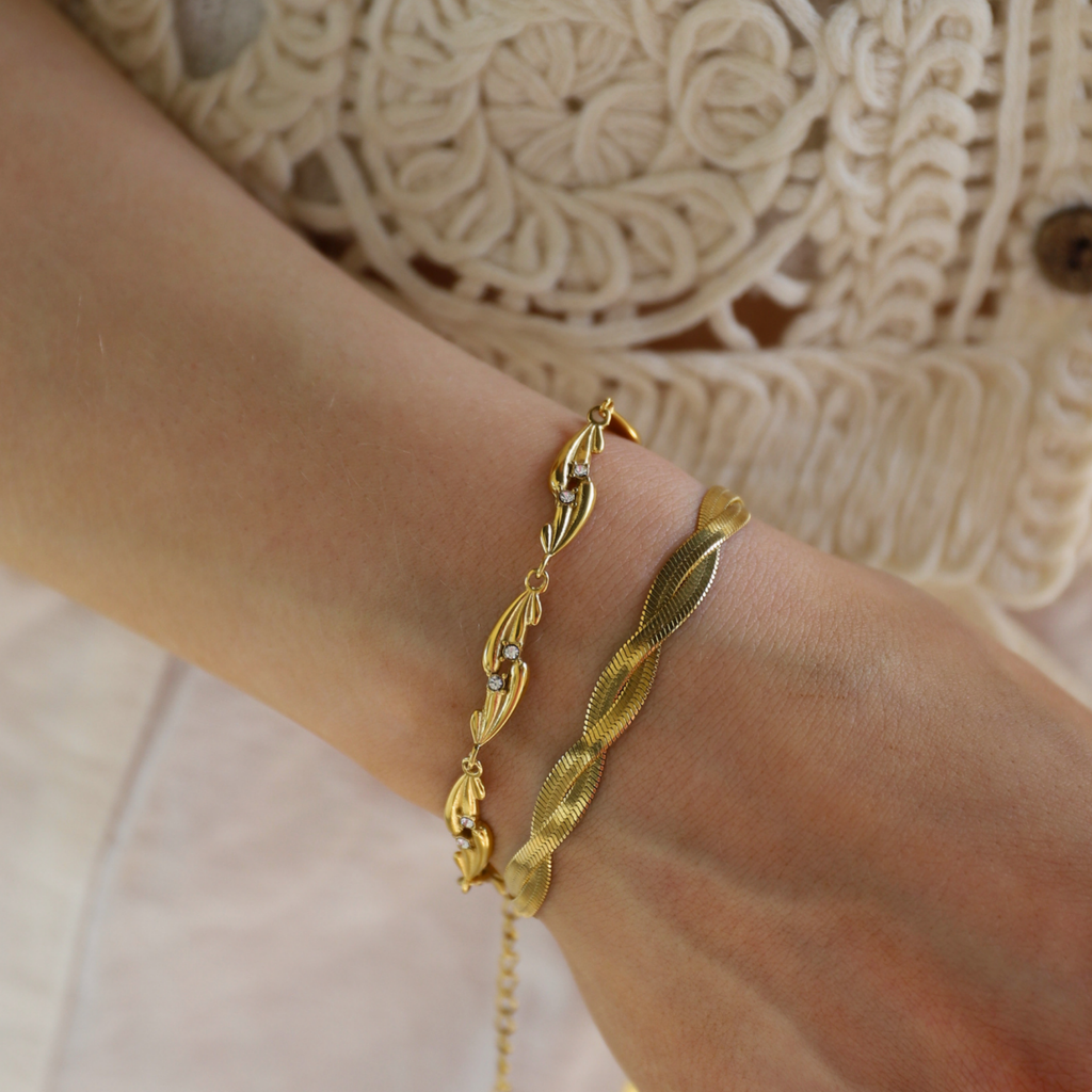 TWIST armband GYLLT
