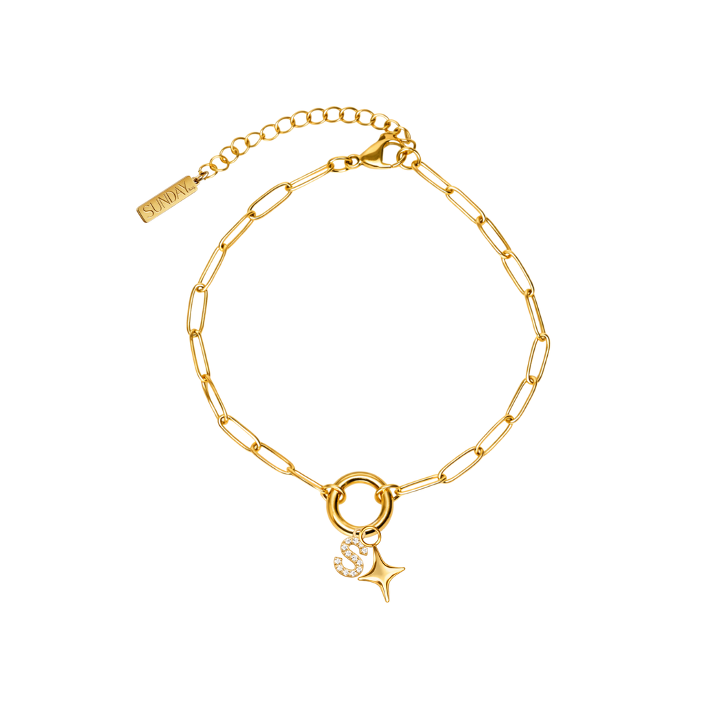 CHARM armband - GYLLT