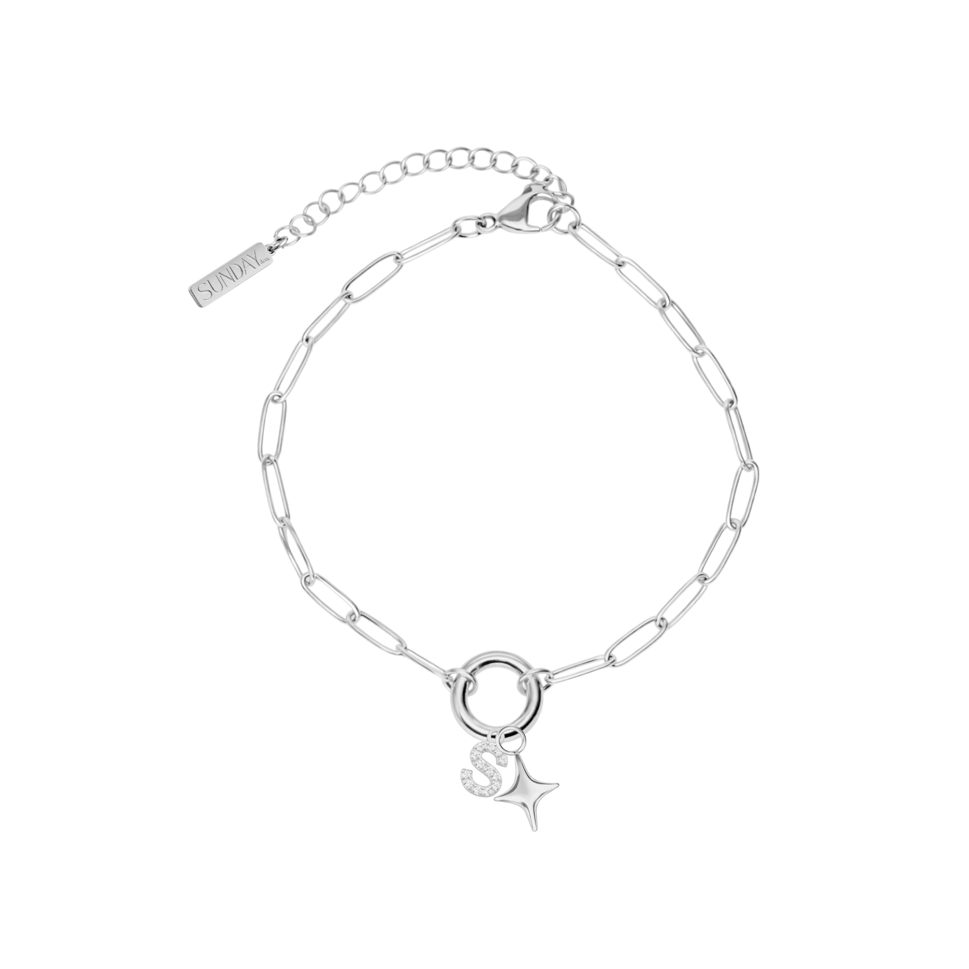 CHARM armband - SILFRAÐ