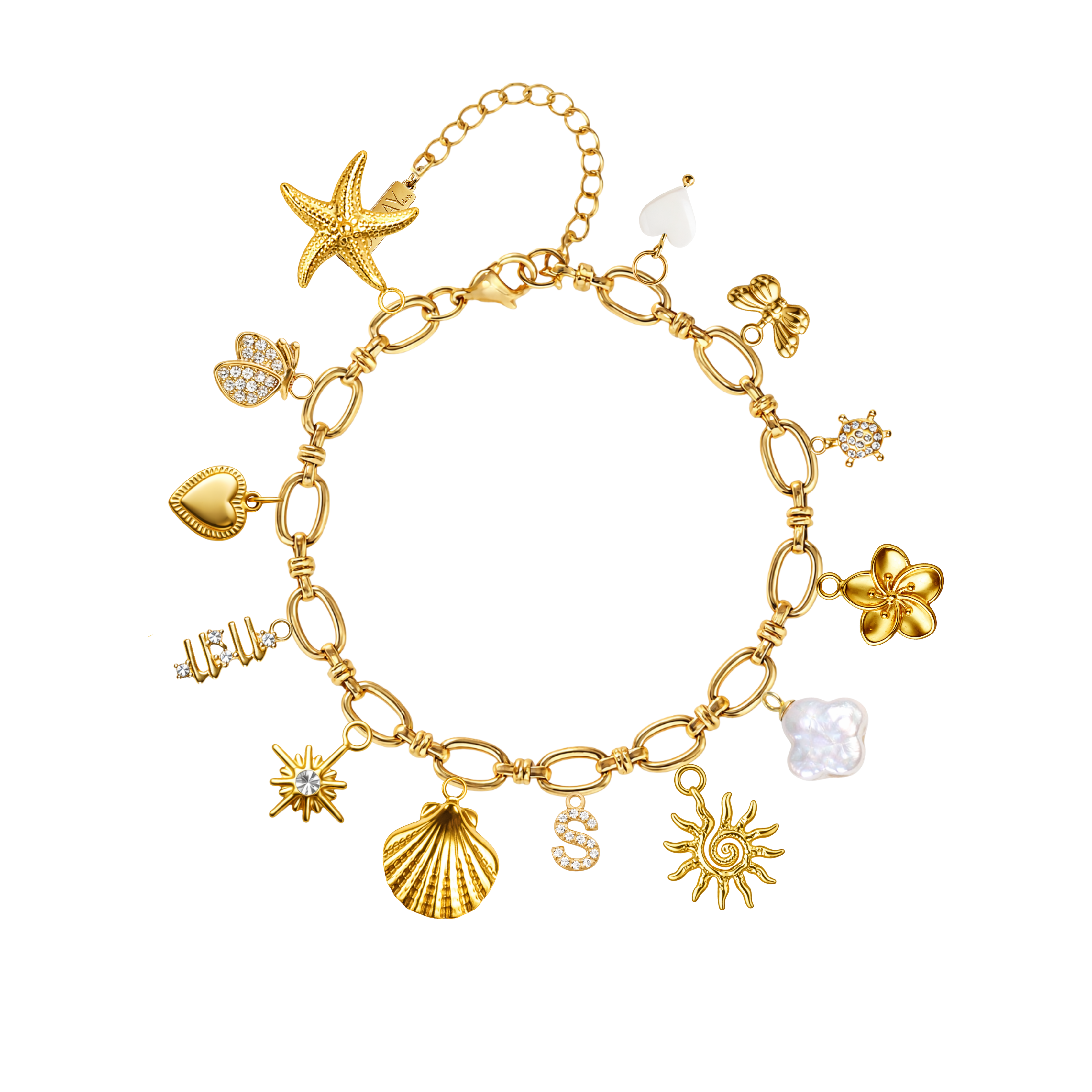CHARM armband - GYLLT