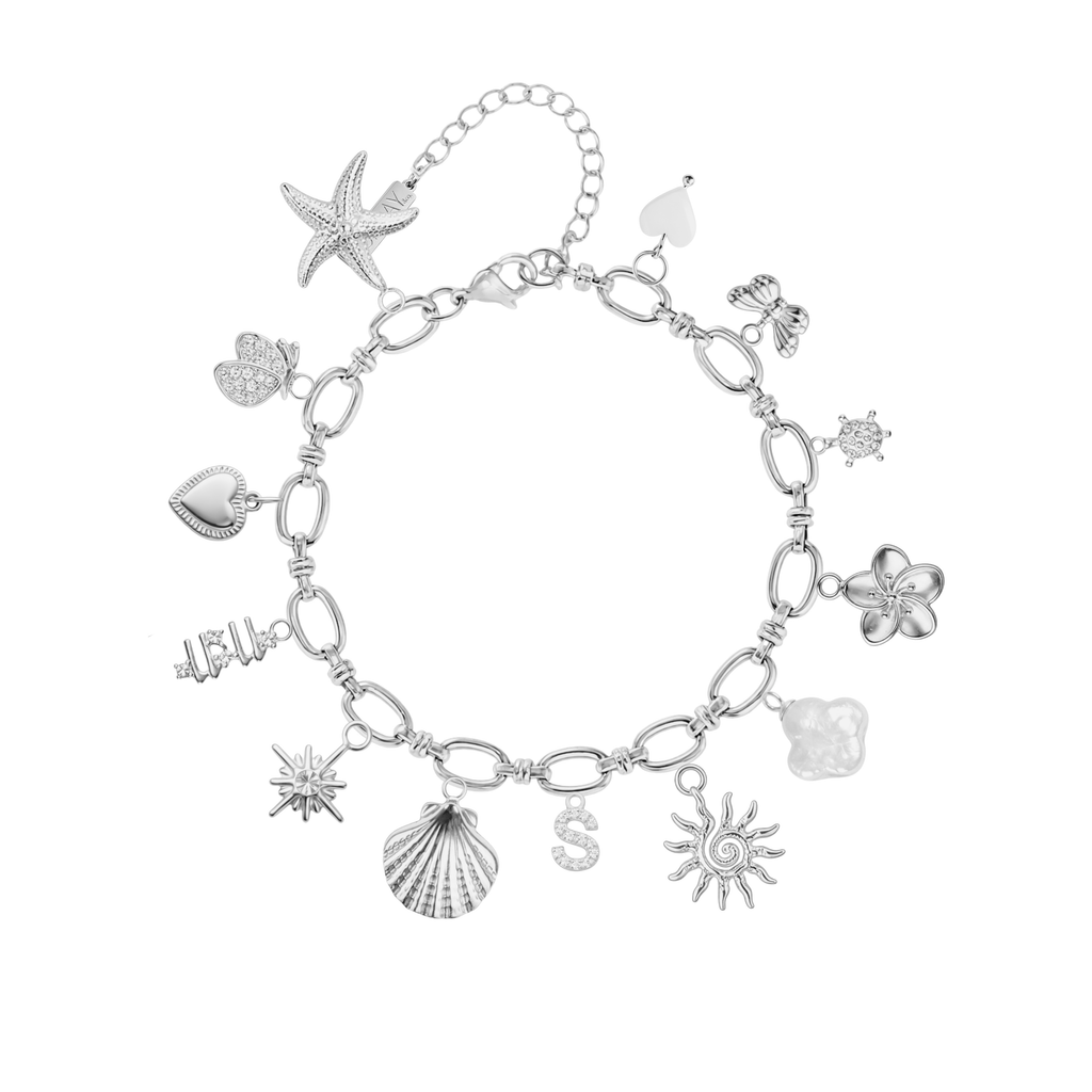 CHARM armband - SILFRAÐ