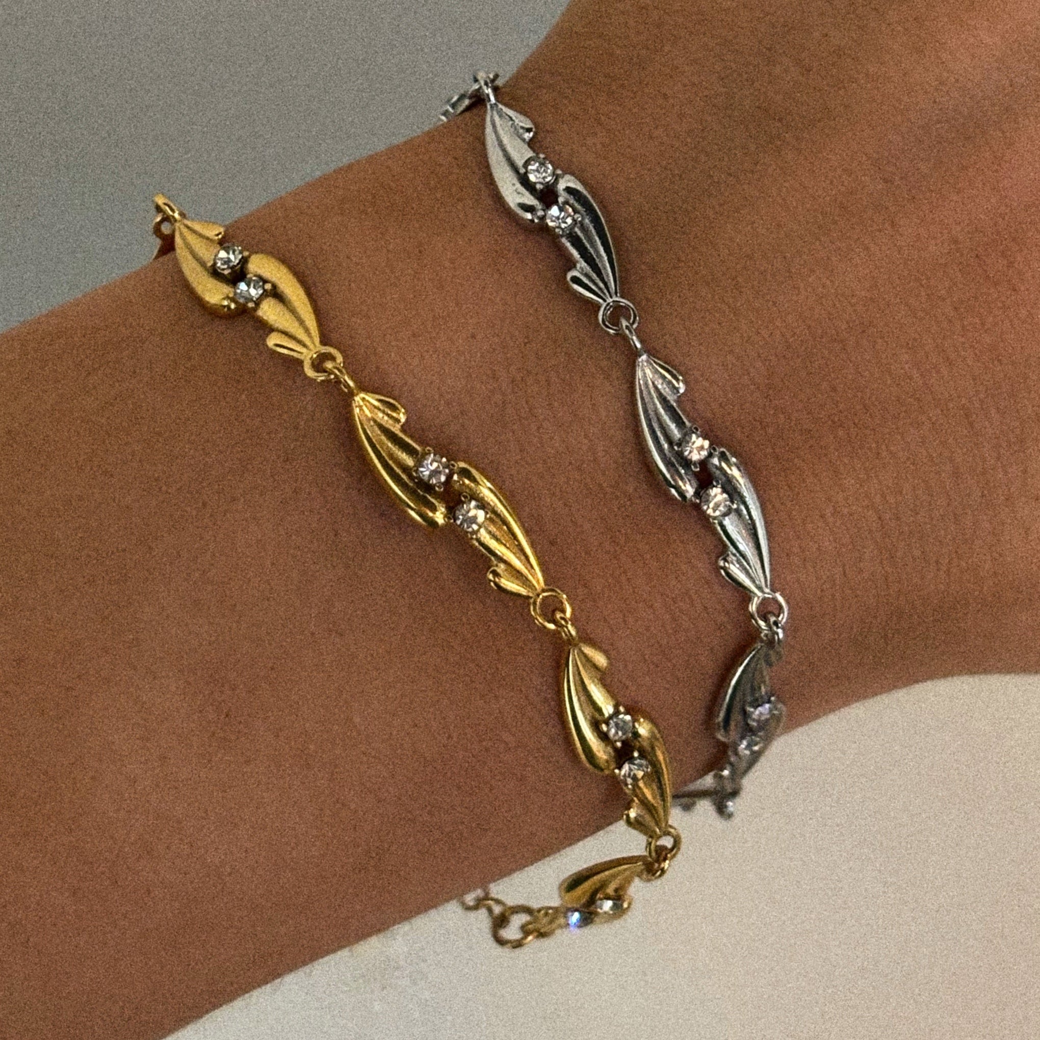 PETAL armband - SILFRAÐ