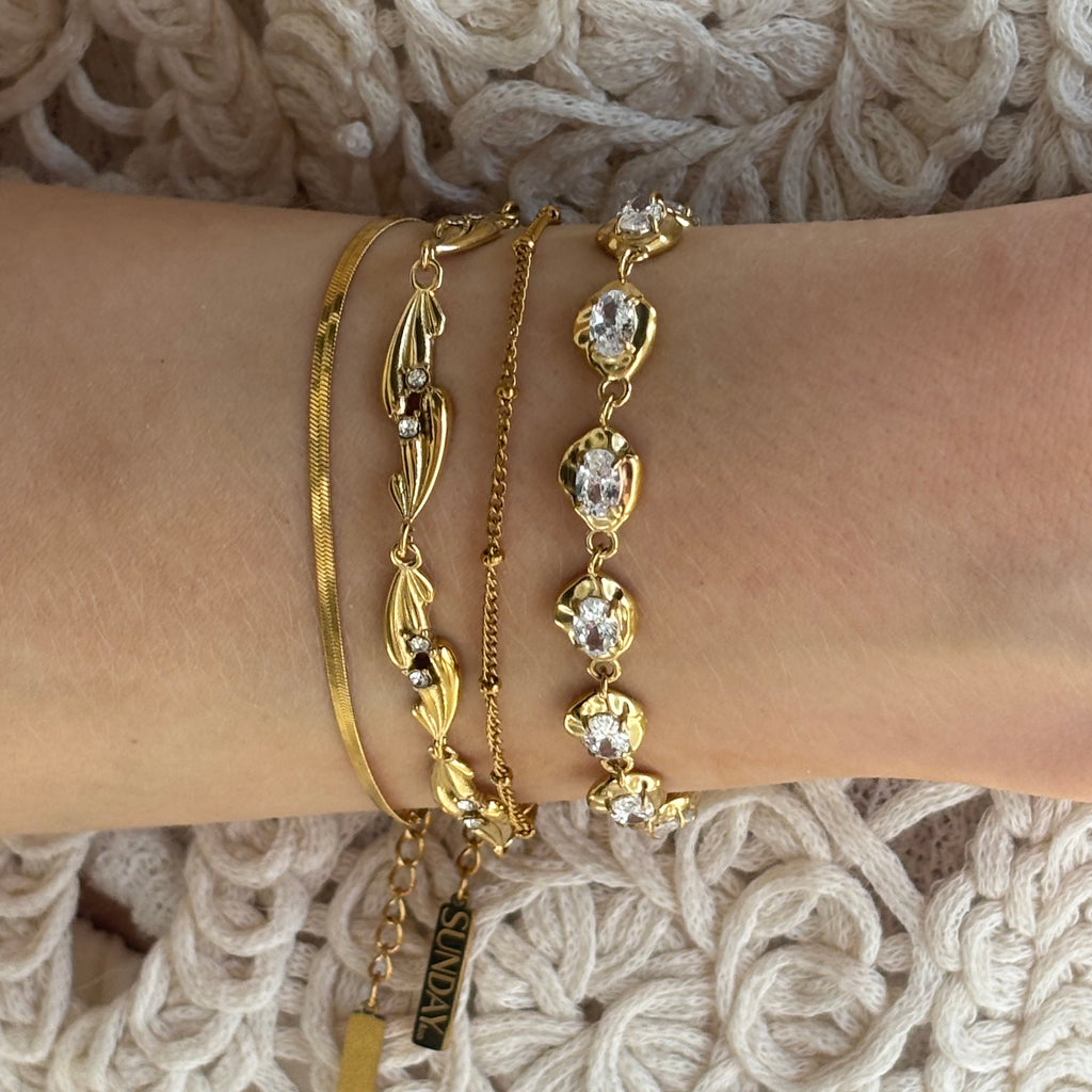 MINI SNAKE armband - GYLLT