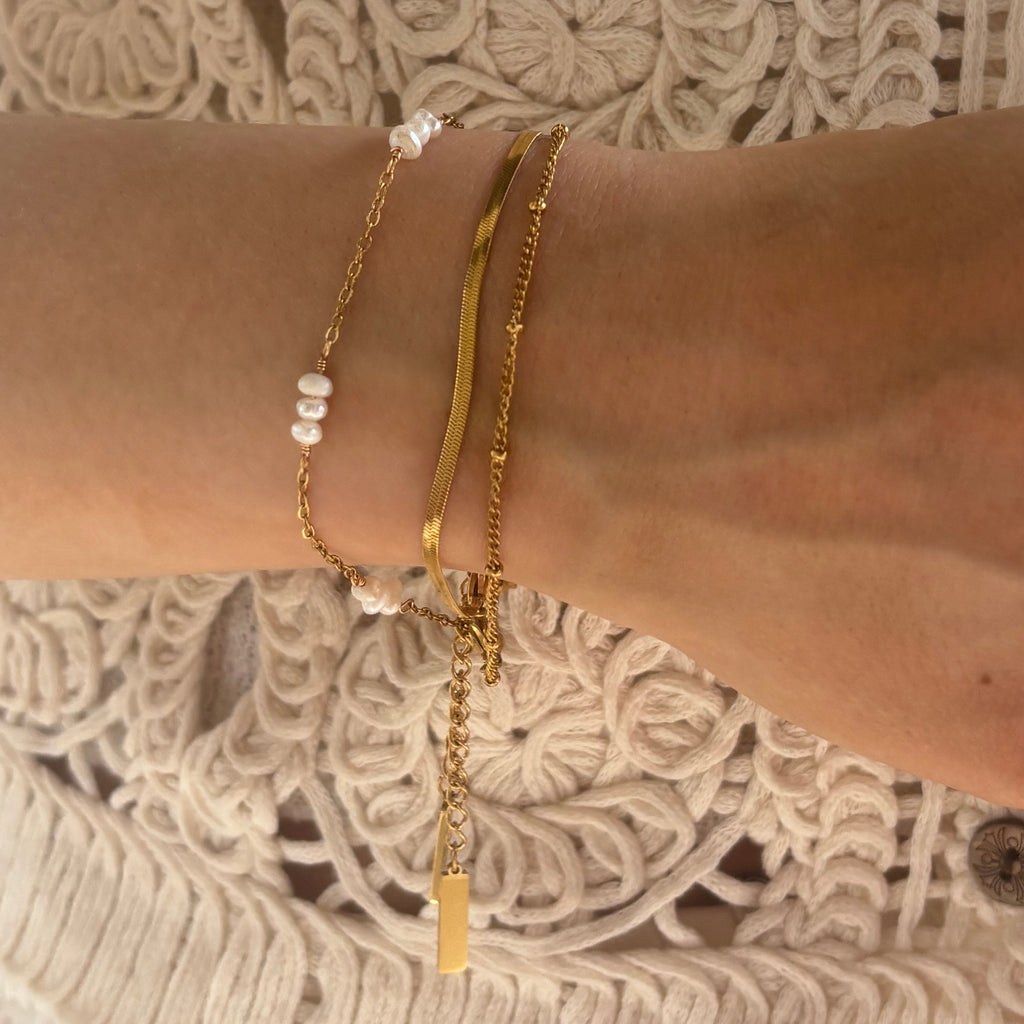 MINI SNAKE armband - GYLLT