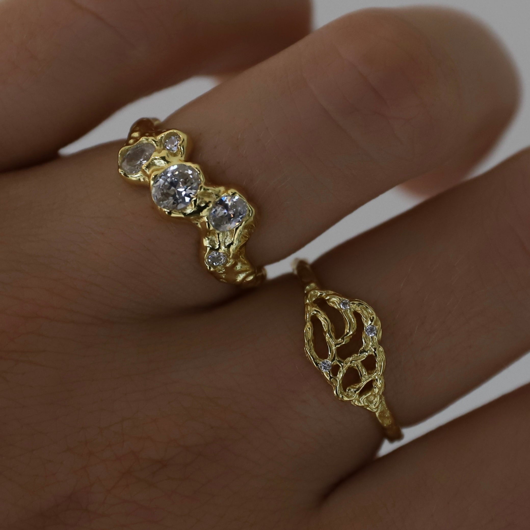 HIDDEN GEM  hringur GYLLT