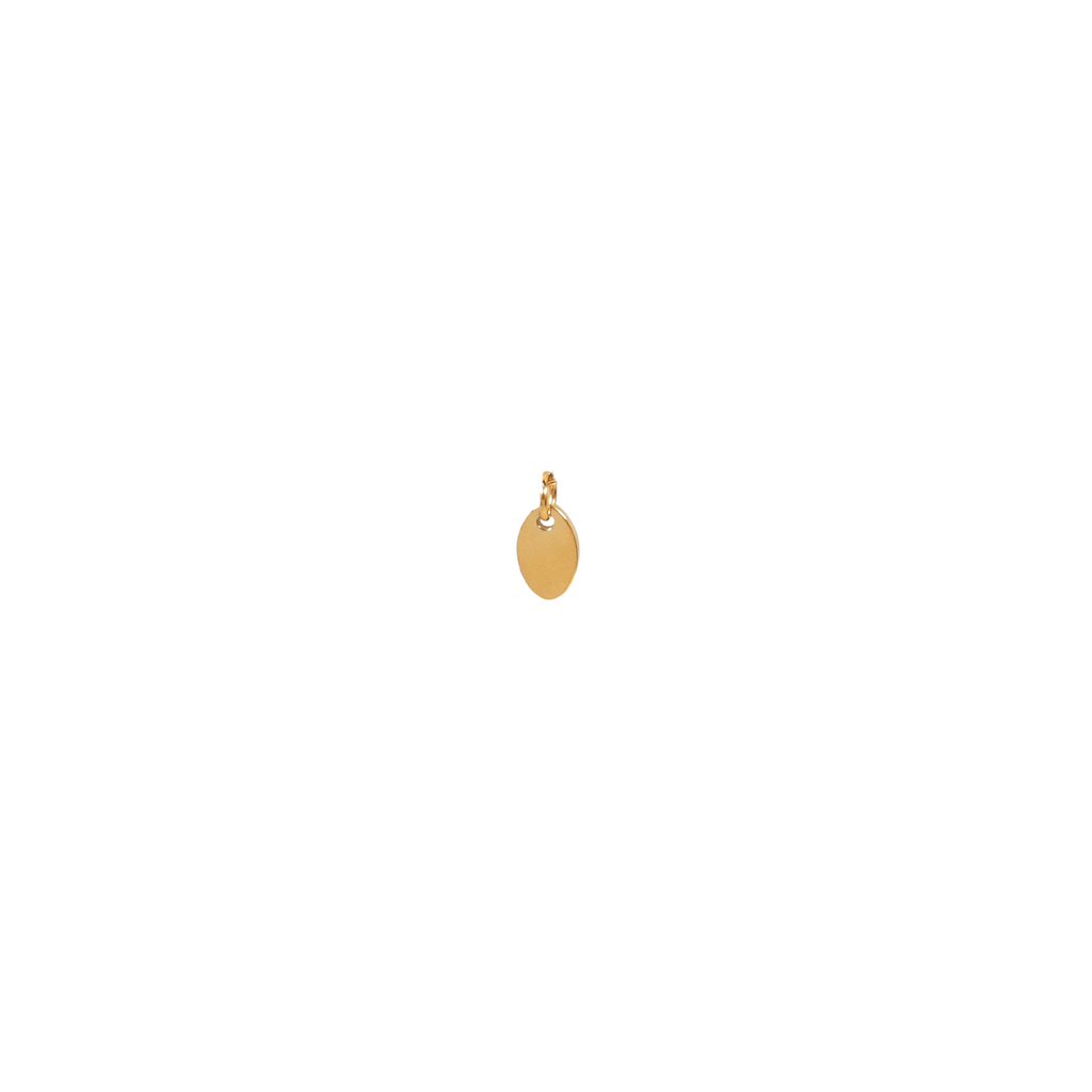 MINI OVAL - charm GYLLT