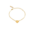 2 fingraför = ♡ ÁLETRAÐ armband GYLLT