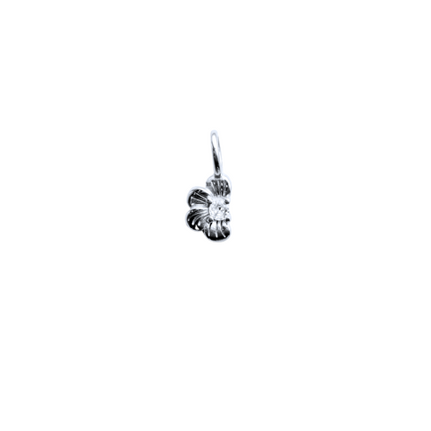 SPARKLE BLÓM charm - SILFRAÐ