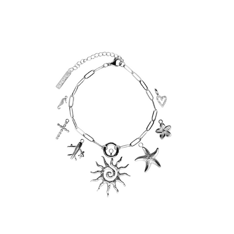 CHARM armband - SILFRAÐ