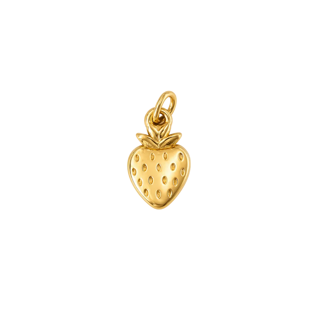 MINI JARÐABER charm - GYLLT