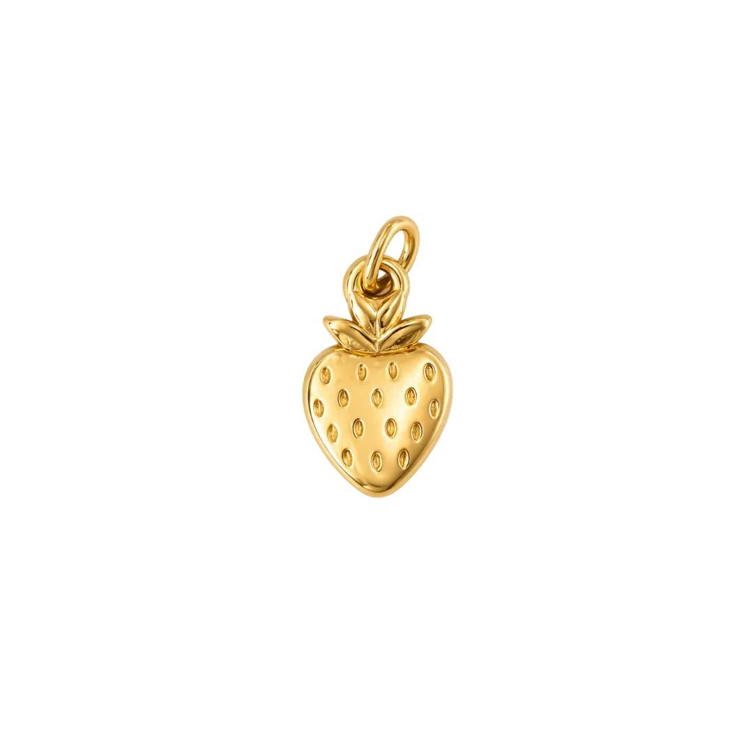 MINI JARÐABER charm - GYLLT