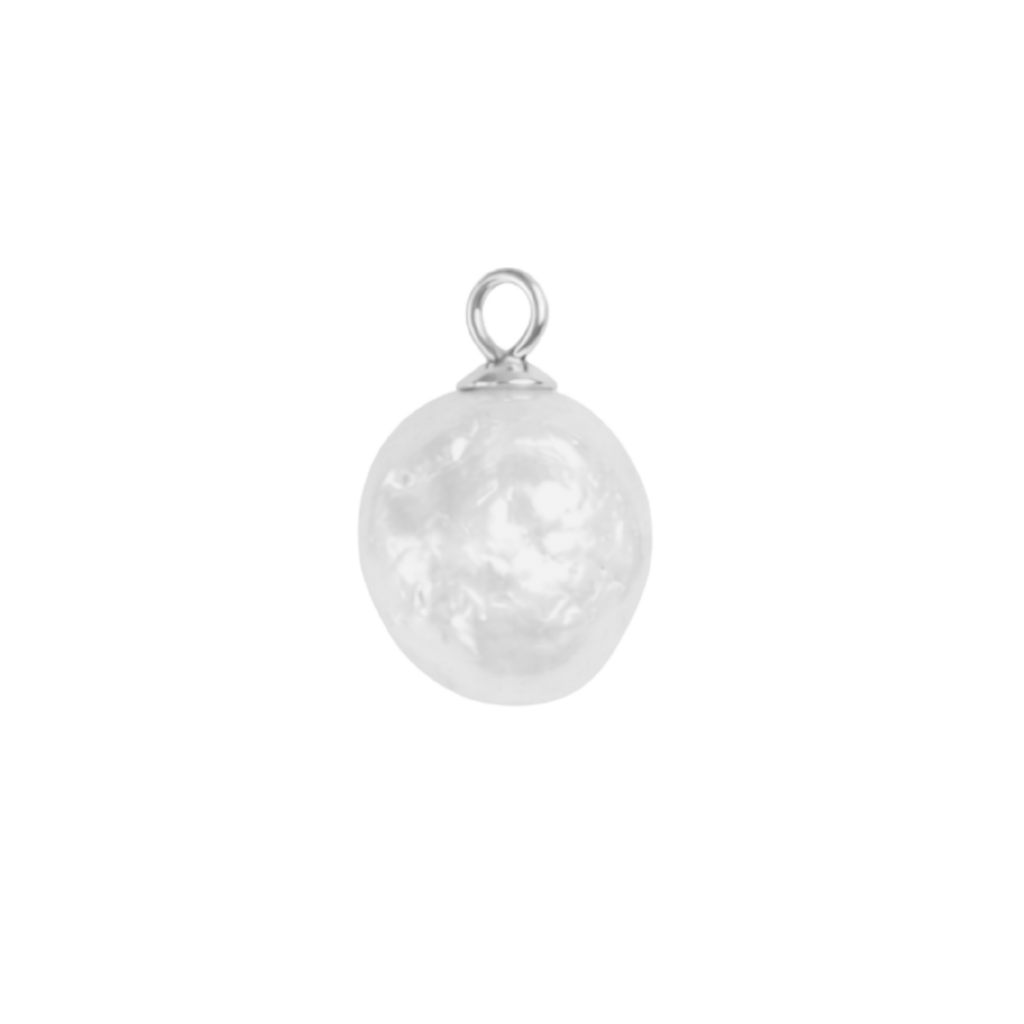 PEARLY - charm SILFRAÐ