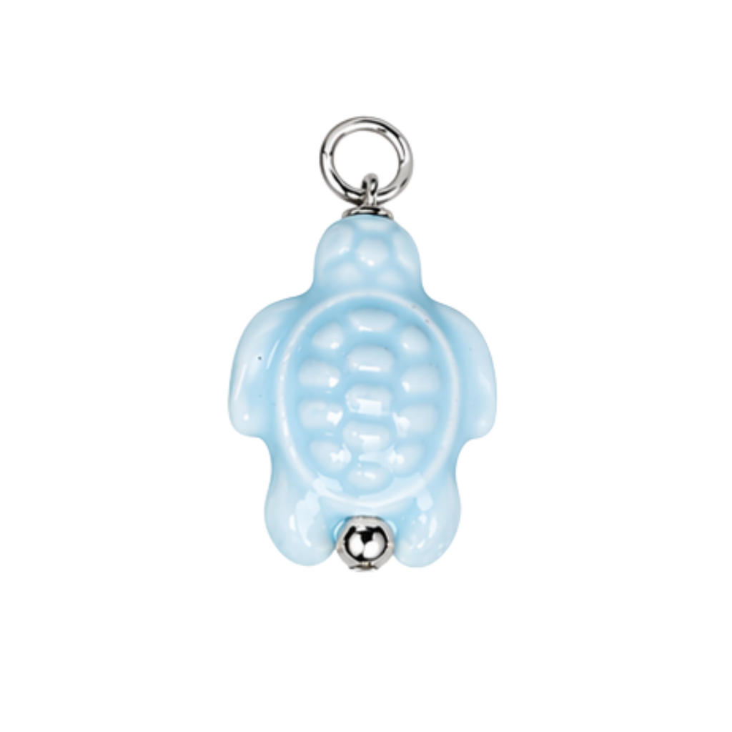 TURTLE charm  -SILFRAÐ