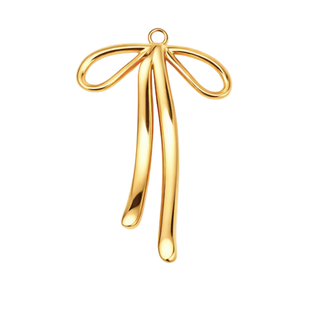 BIG BOW charm  - GYLLT