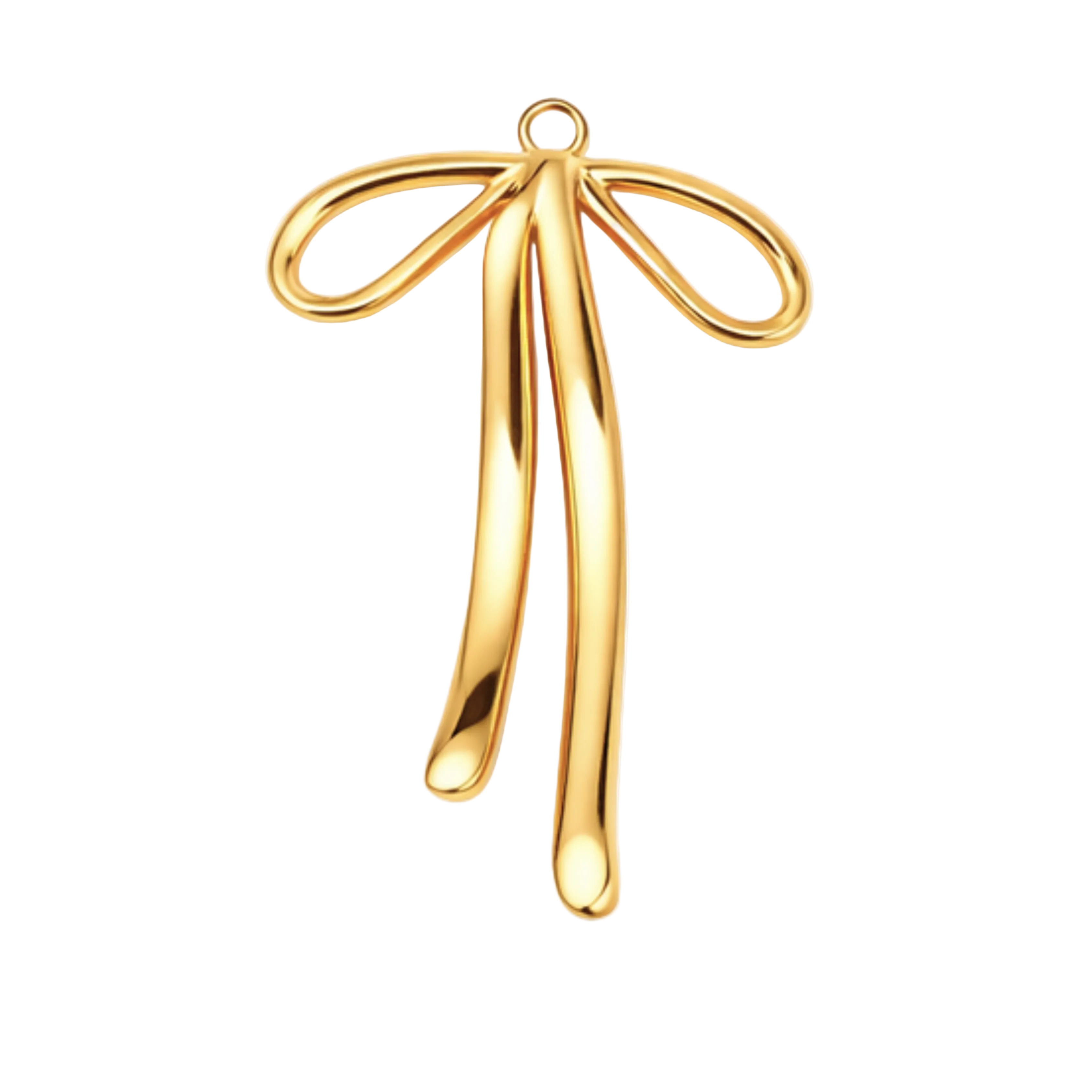 BIG BOW charm  - GYLLT