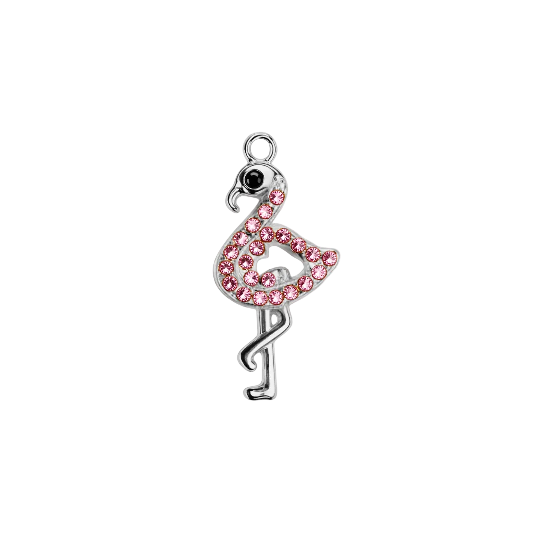 FLAMINGO charm - SILFRAÐ