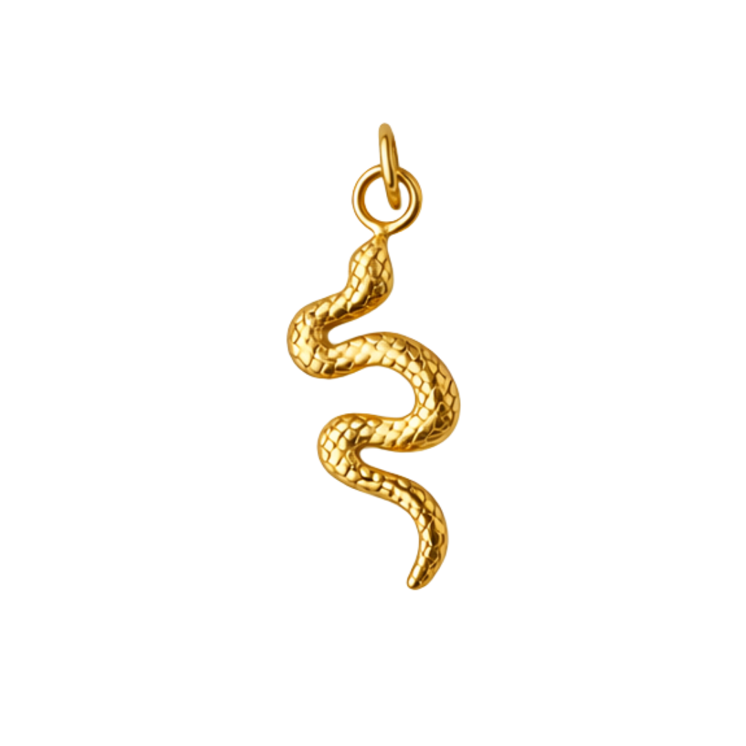 SNÁKUR charm - GYLLT