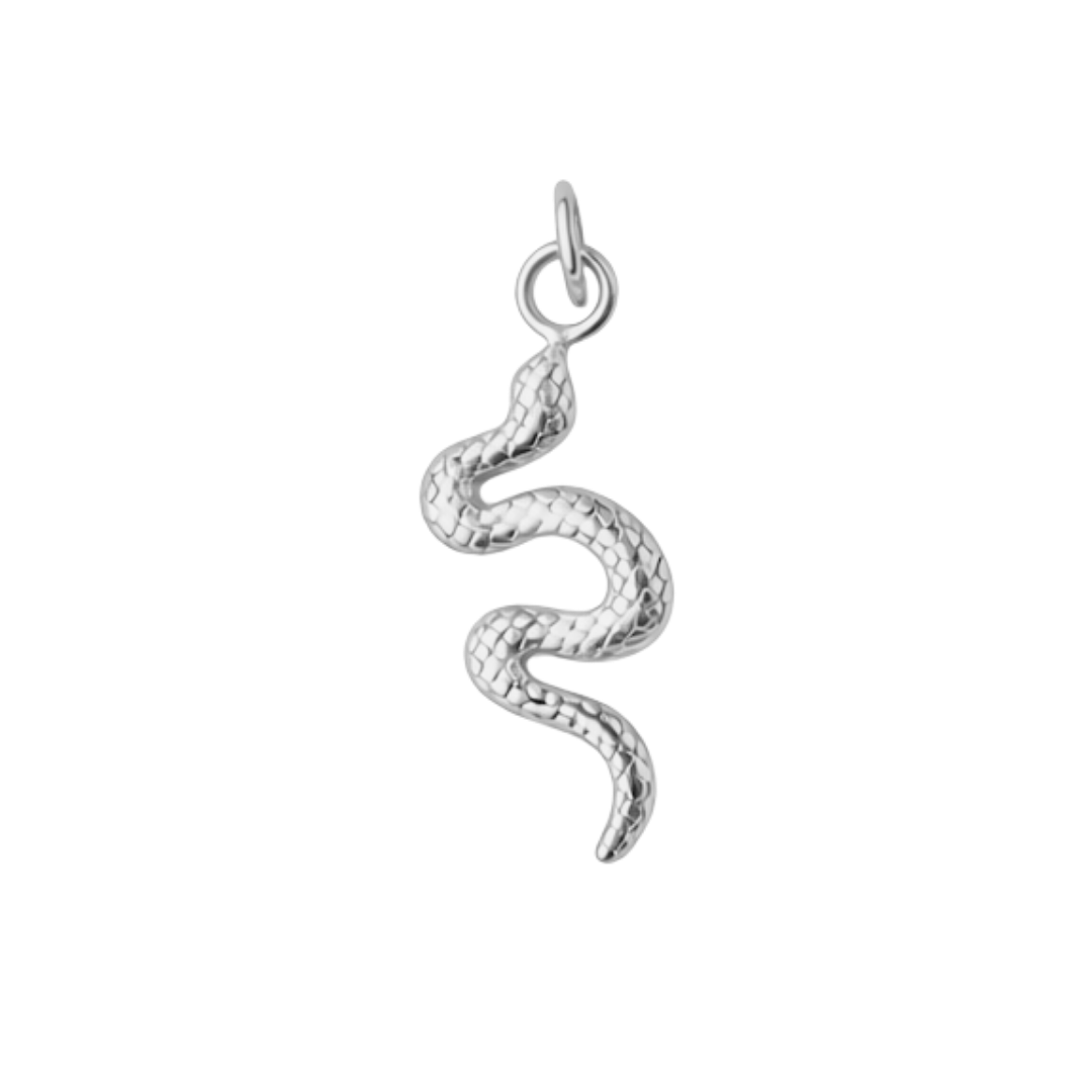 SNÁKUR charm - SILFRAÐ