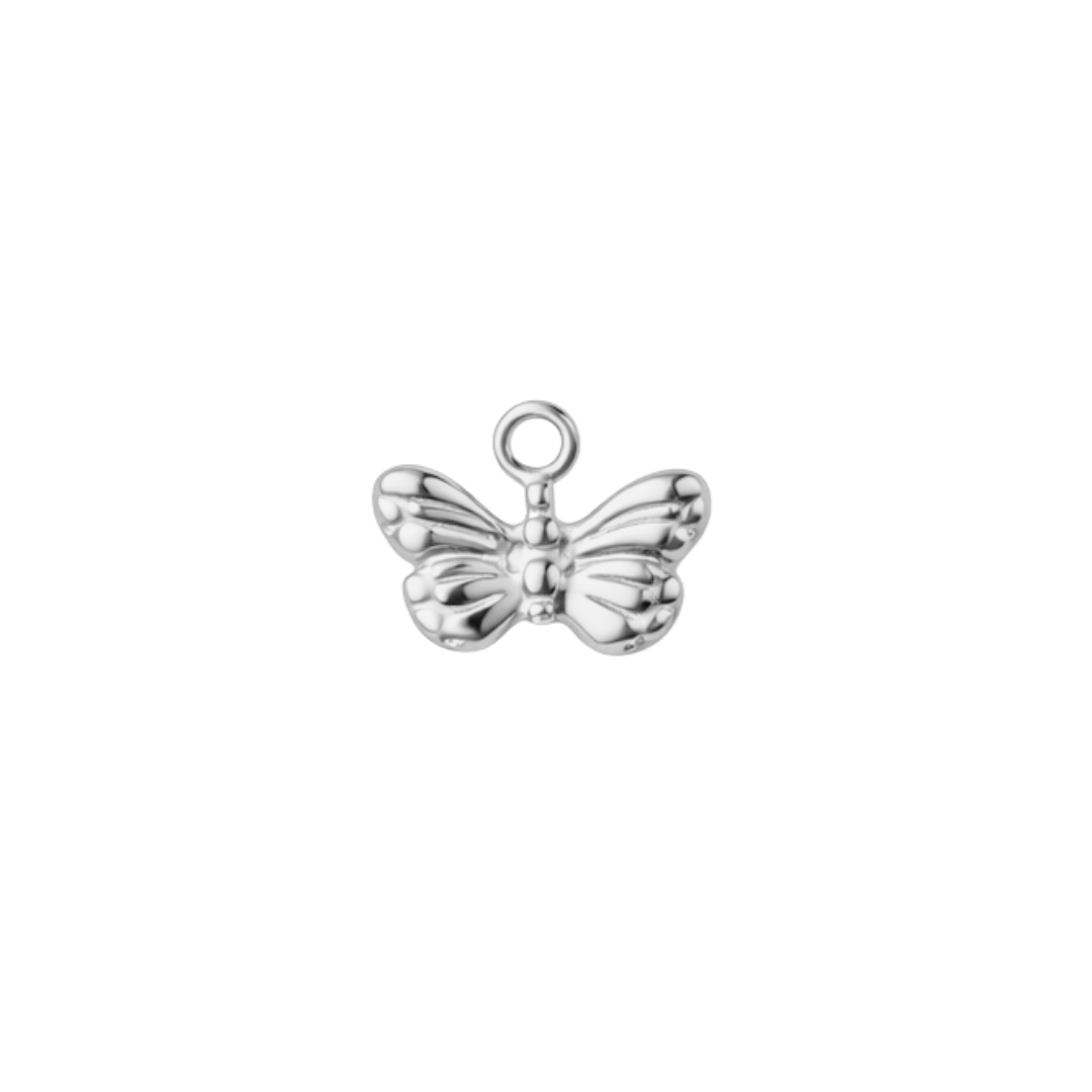 BUTTERFLY charm - SILFRAÐ