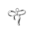 MEDIUM BOW charm - SILFRAÐ