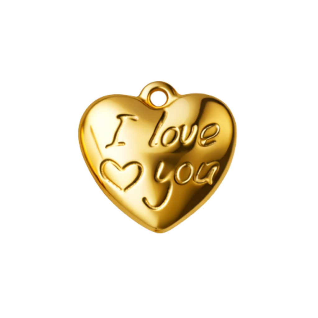 I LOVE YOU charm - GYLLT