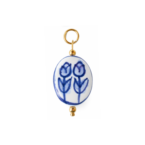 CERAMIC BEAD charm - GYLLT