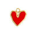 RED HEART charm - GYLLT