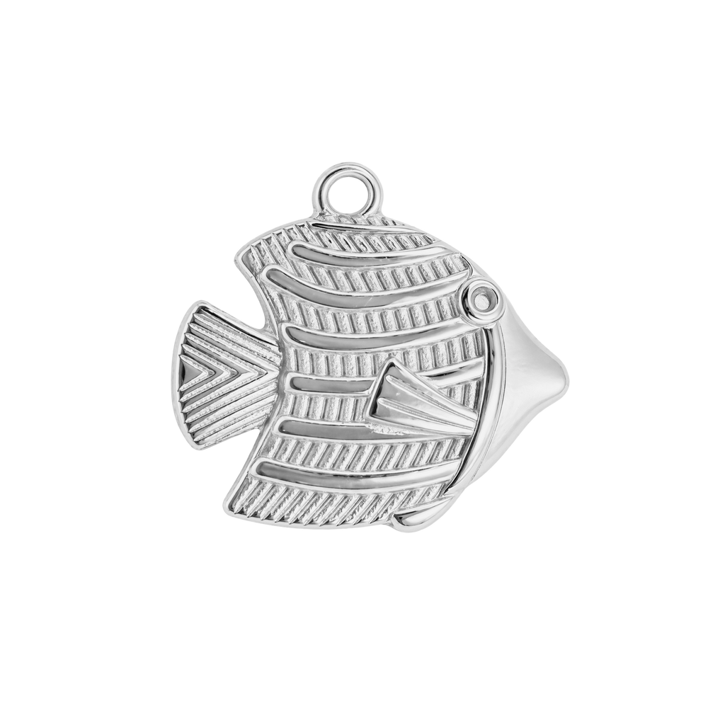 TROPICAL FISH charm - SILFRAÐ