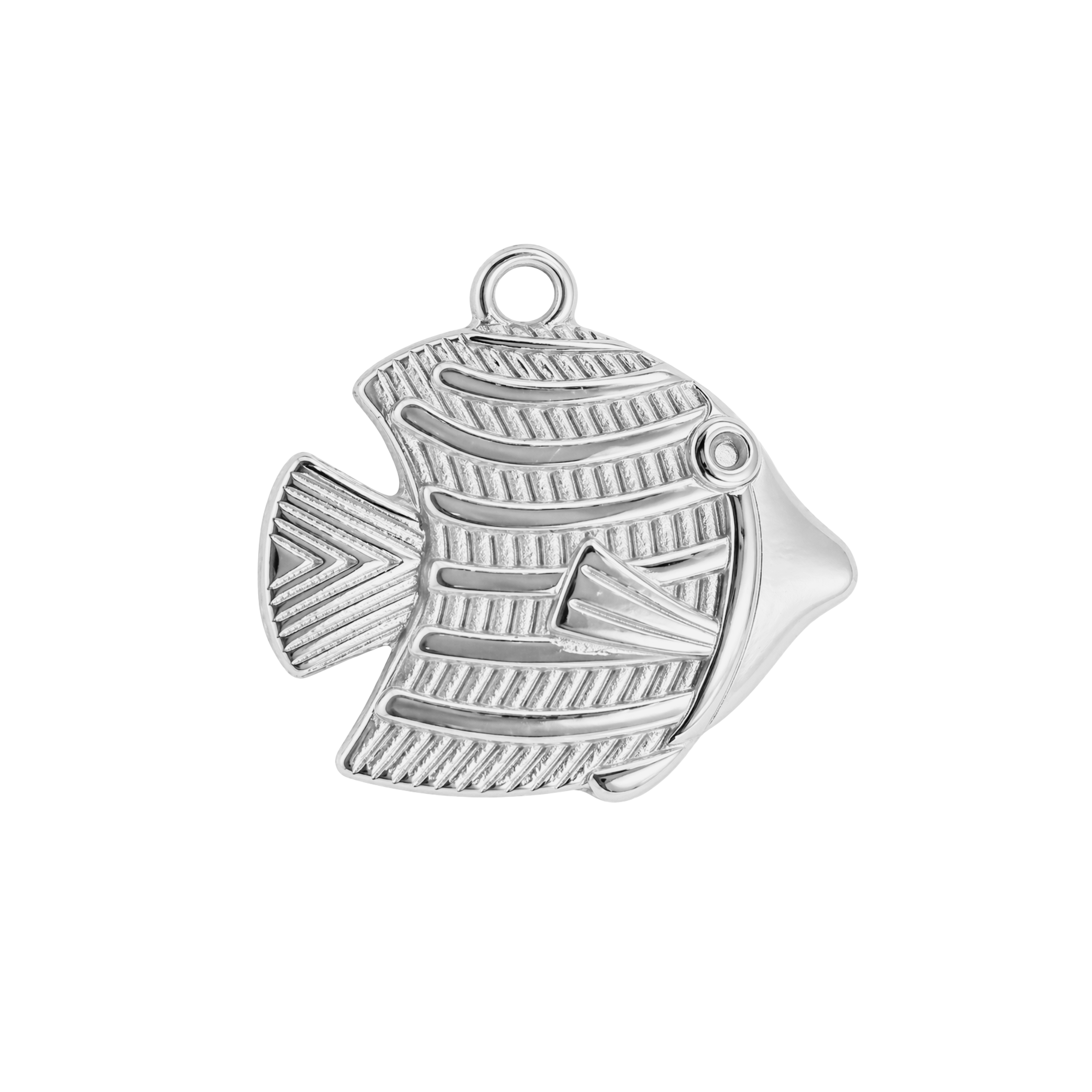 TROPICAL FISH charm - SILFRAÐ