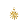 MINI SÓL charm - GYLLT