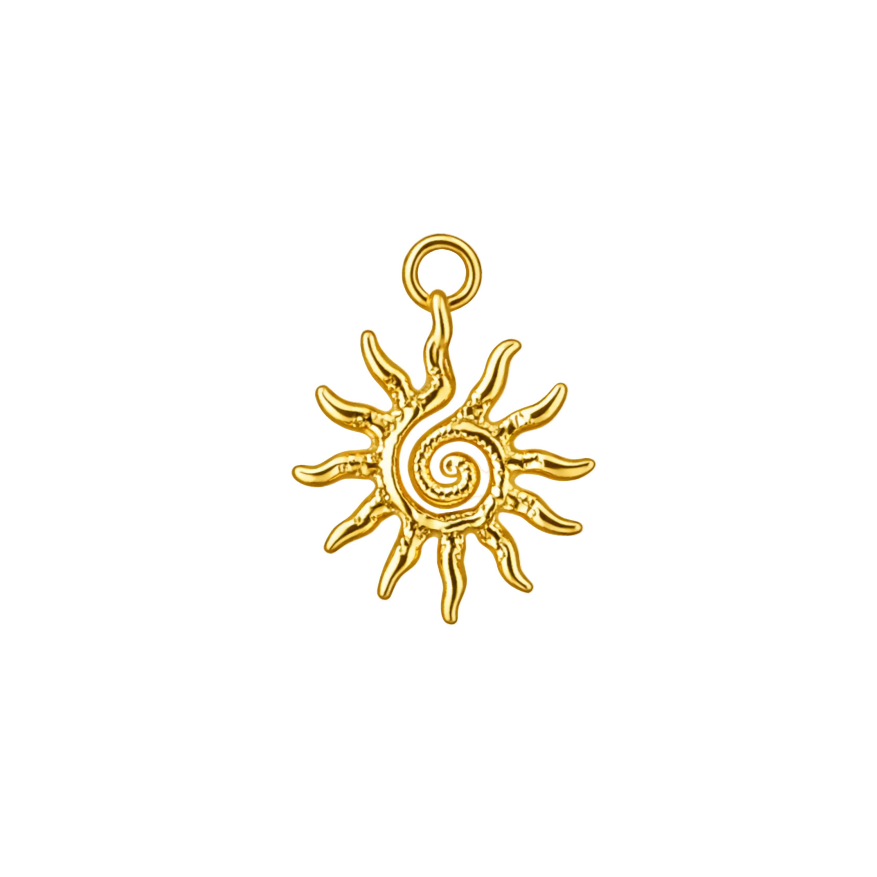 MINI SÓL charm - GYLLT