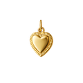 GOLDEN HEART charm - GYLLT