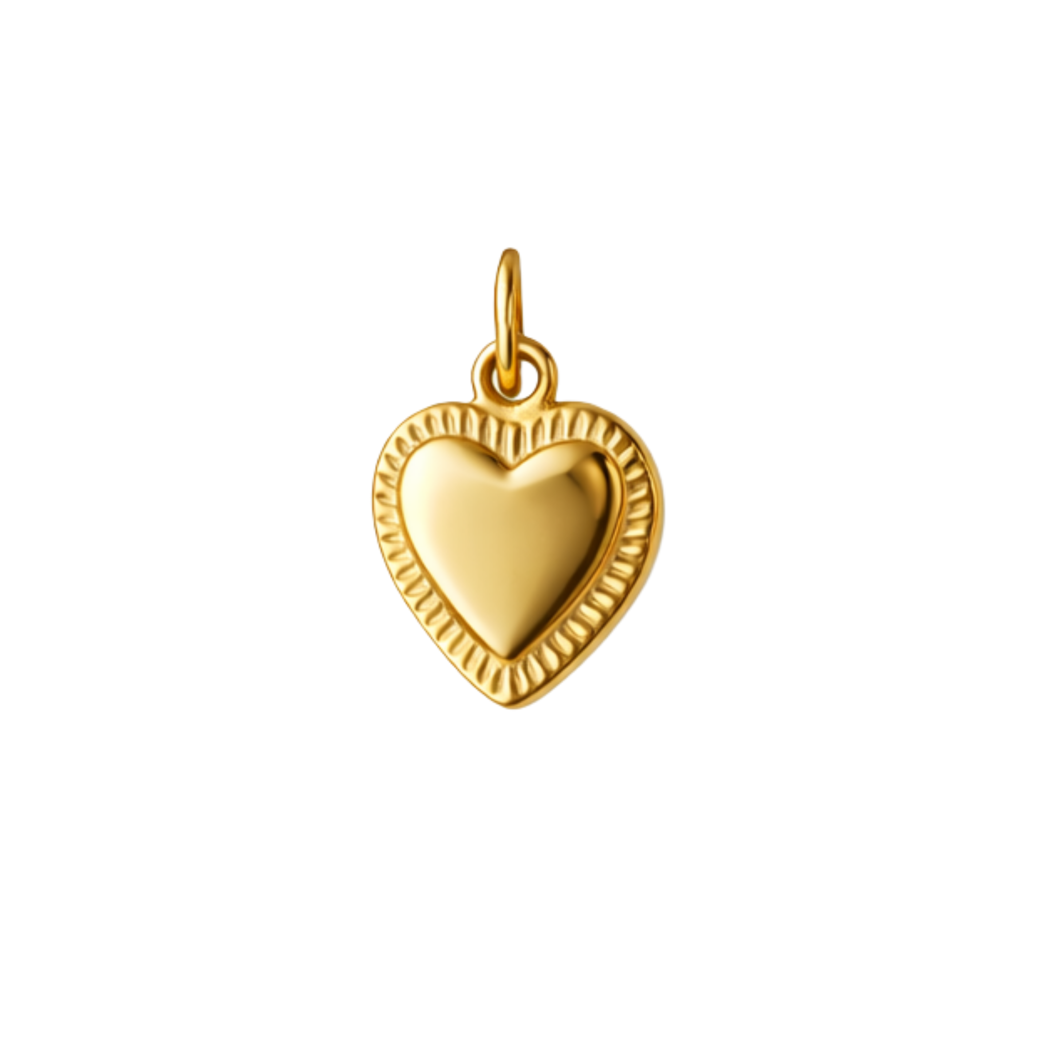 GOLDEN HEART charm - GYLLT