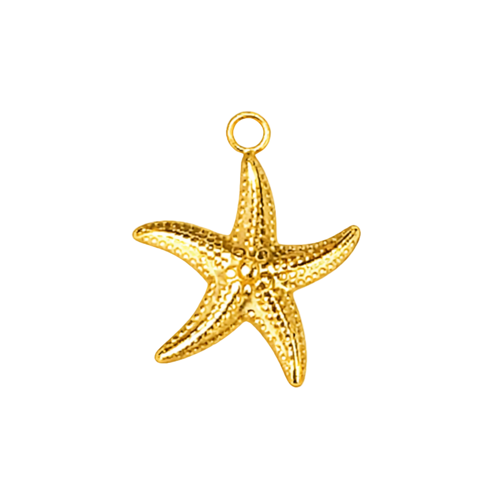 KROSSFISKUR  charm  - GYLLT
