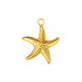 KROSSFISKUR  charm  - GYLLT