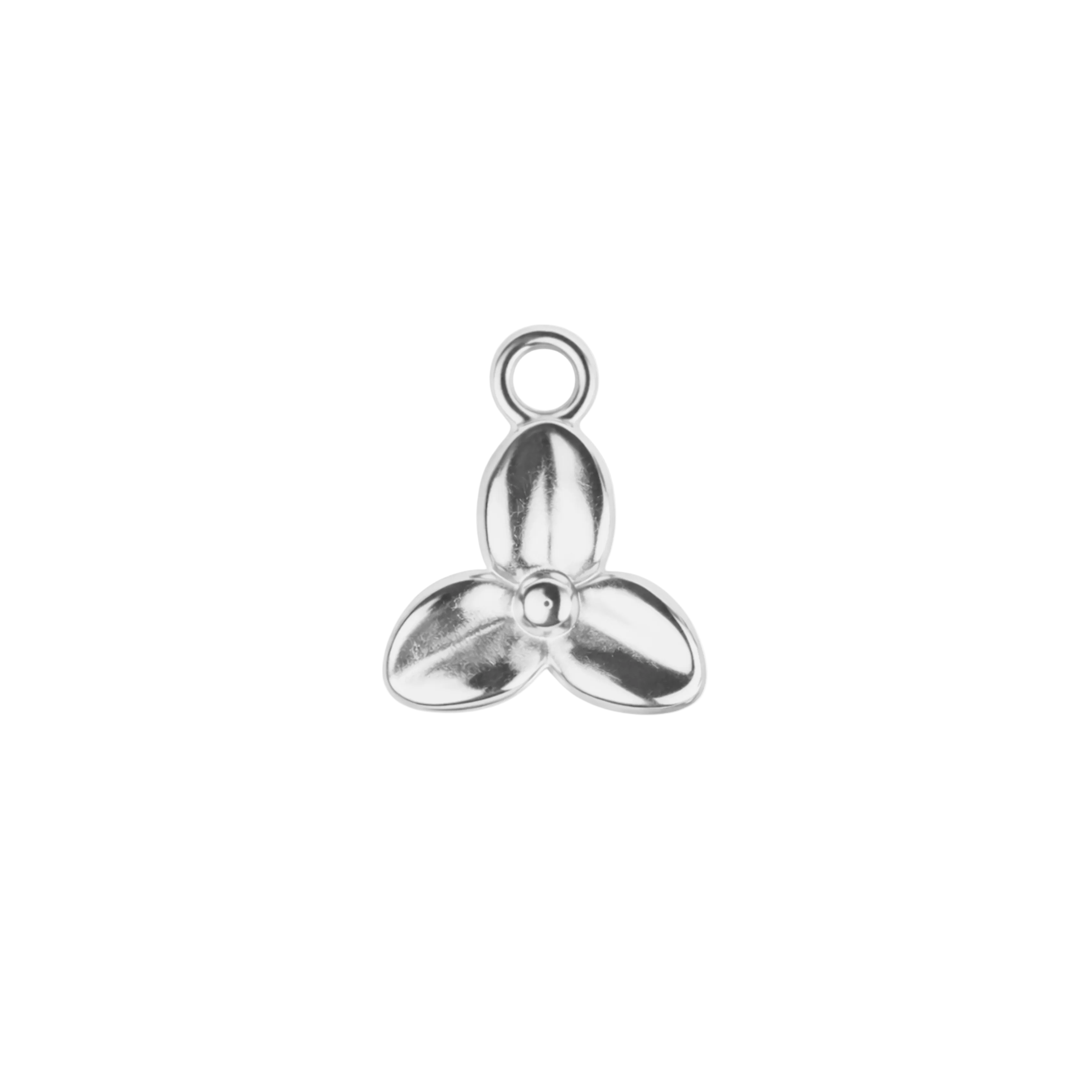 MINI BLÓM charm  - SILFRAÐ